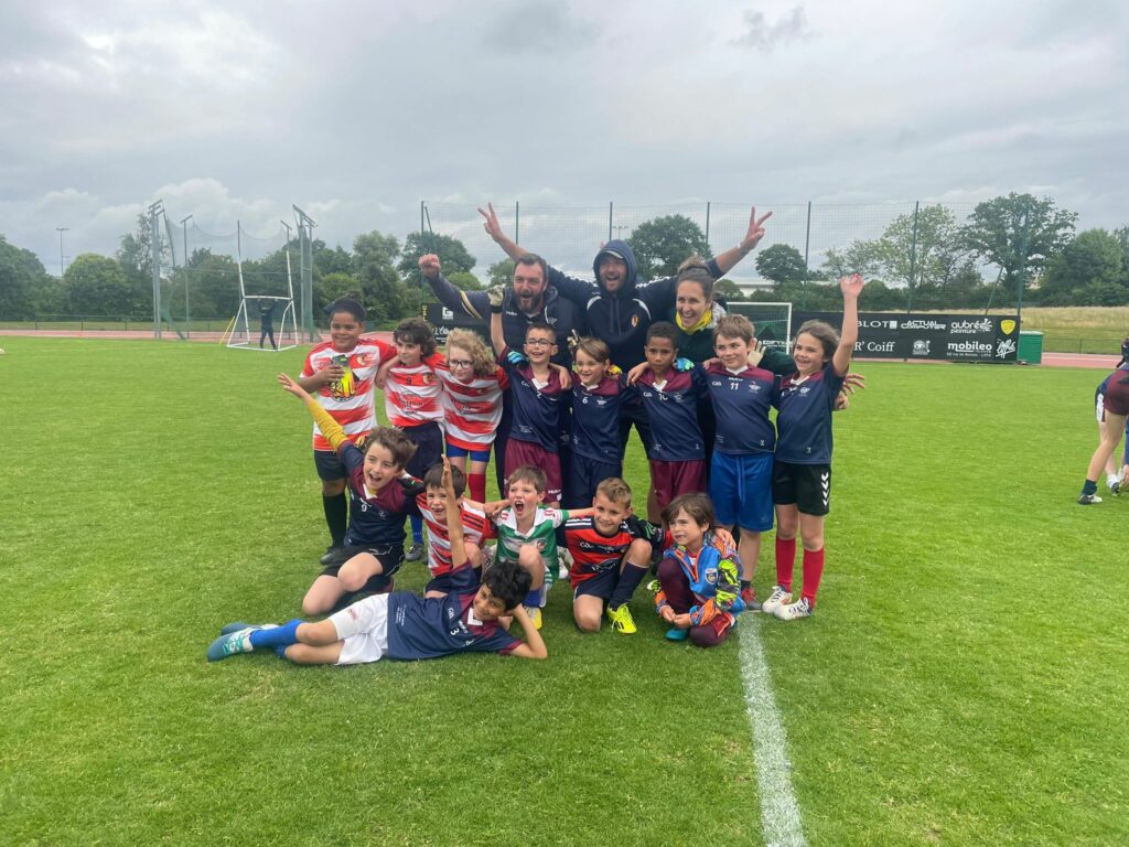 Lorient et Vannes, champions de France U10 de Football gaélique en 2025